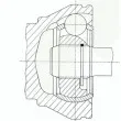SPIDAN 21455 - Embout de cardan avant (kit de réparation)
