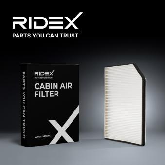 Filtre, air de l'habitacle RIDEX OEM 6447KL Filtre, air de l'habitacle RIDEX OEM 6447KL