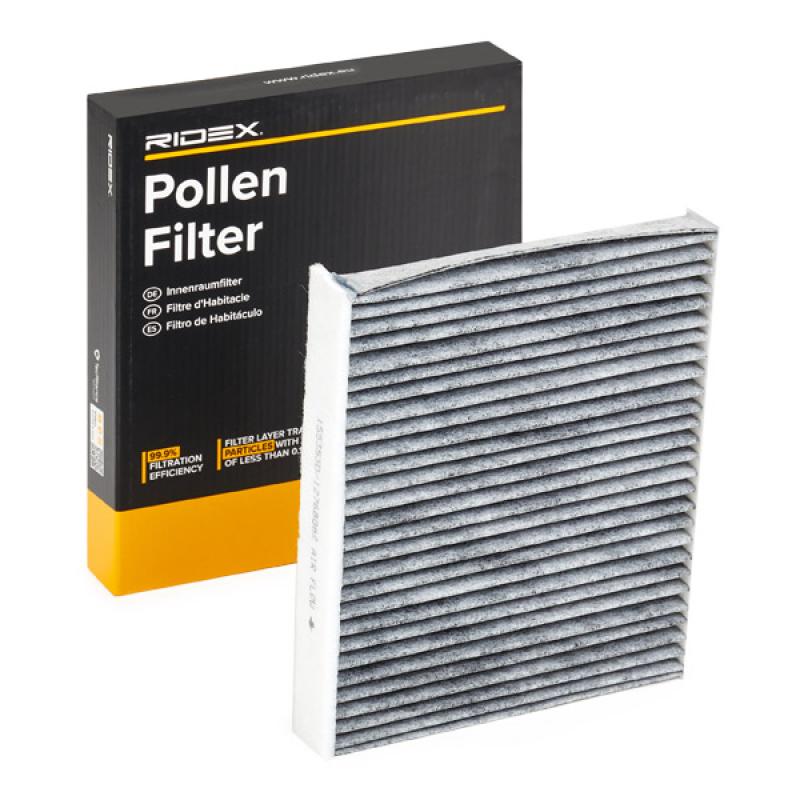 Filtre, air de l'habitacle RIDEX 424I0468 - Visuel 2