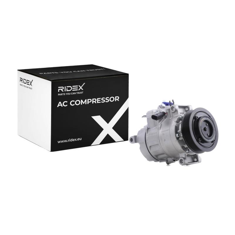 Compresseur, climatisation RIDEX 447K0282 - Visuel 2