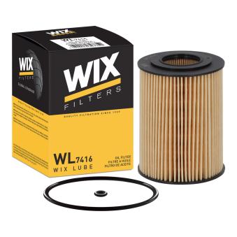 Filtre à huile WIX FILTERS WL7416 pour AUDI R8 E 350 BlueTEC - 252cv