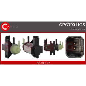 Transmetteur de pression, controle des gaz d'échappement CASCO [CPC70011GS]