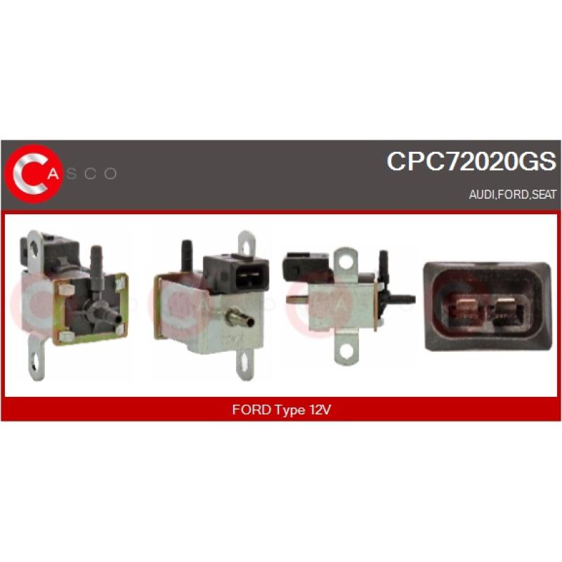 Transmetteur de pression, controle des gaz d'échappement CASCO CPC72020GS - Visuel 1