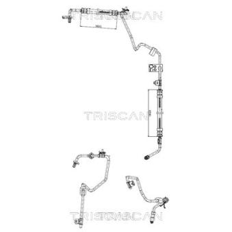 Tuyau hydraulique, direction TRISCAN [8516 28001]