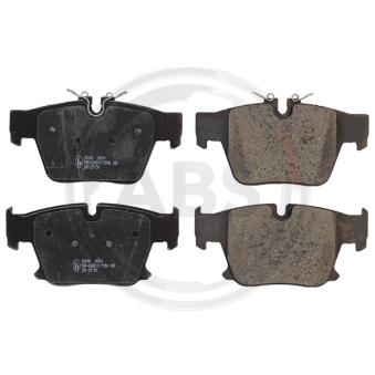 Jeu de 4 plaquettes de frein arrière A.B.S. 35498 pour BMW Série 5 540 d xDrive Mild-Hybrid - 303cv