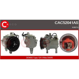Compresseur, climatisation CASCO [CAC52041AS]