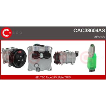 Compresseur, climatisation CASCO [CAC38604AS]
