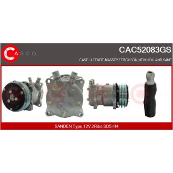 Compresseur, climatisation CASCO [CAC52083GS]