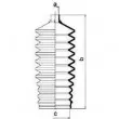 SPIDAN 83520 - Joint-soufflet, direction