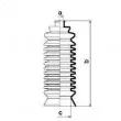 SPIDAN 83739 - Joint-soufflet, direction