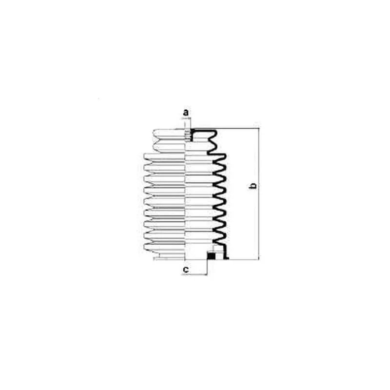 Joint-soufflet, direction SPIDAN 83950 - Visuel 1