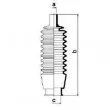 SPIDAN 83969 - Joint-soufflet, direction