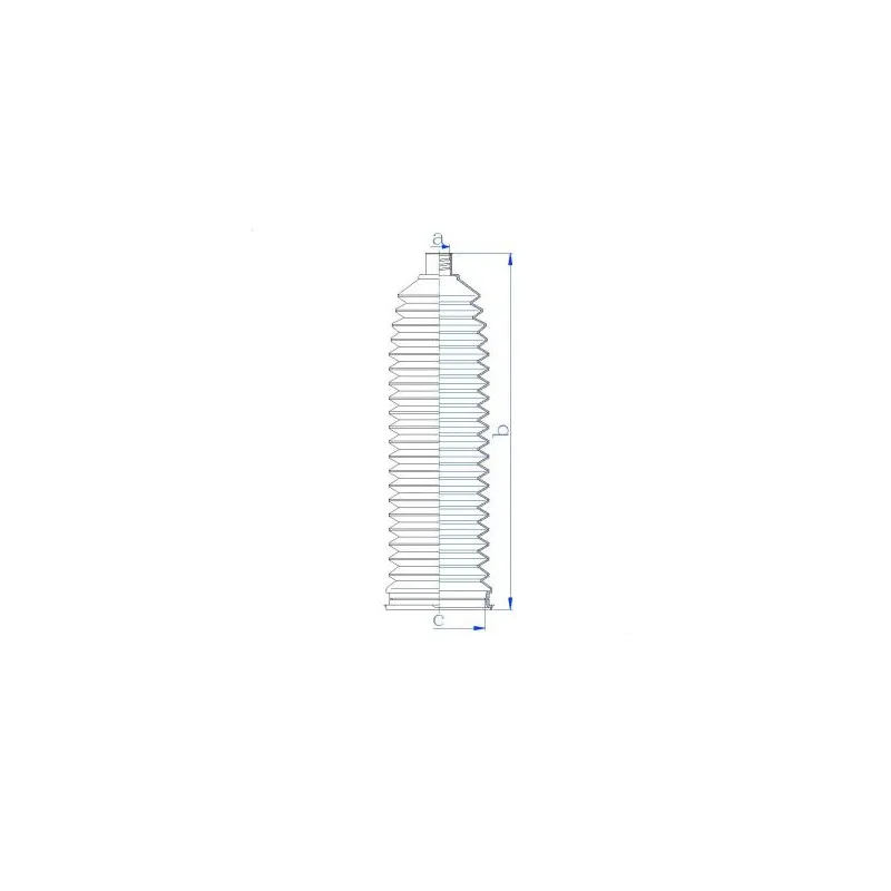 Joint-soufflet, direction SPIDAN 83970 - Visuel 1