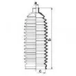 SPIDAN 84000 - Joint-soufflet, direction