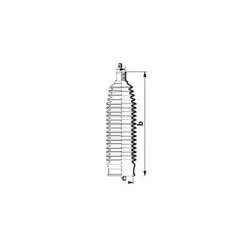 Joint-soufflet, direction SPIDAN 84003 - Visuel 1