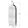 SPIDAN 84033 - Joint-soufflet, direction