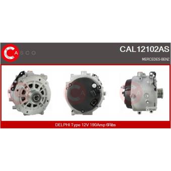 Alternateur CASCO OEM A0001501750 Alternateur CASCO OEM A0001501750
