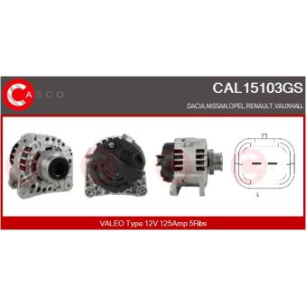 Alternateur CASCO OEM 7701476806 Alternateur CASCO OEM 7701476806
