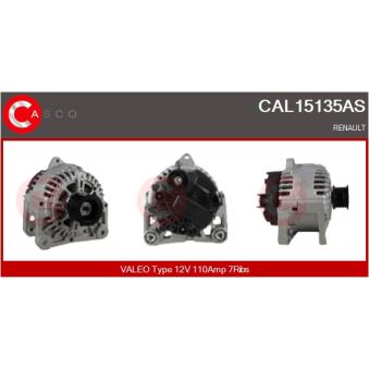 Alternateur CASCO OEM 8200323126 Alternateur CASCO OEM 8200323126
