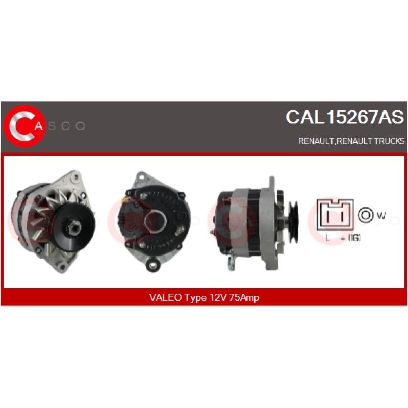 Alternateur CASCO CAL15267AS - Visuel 1