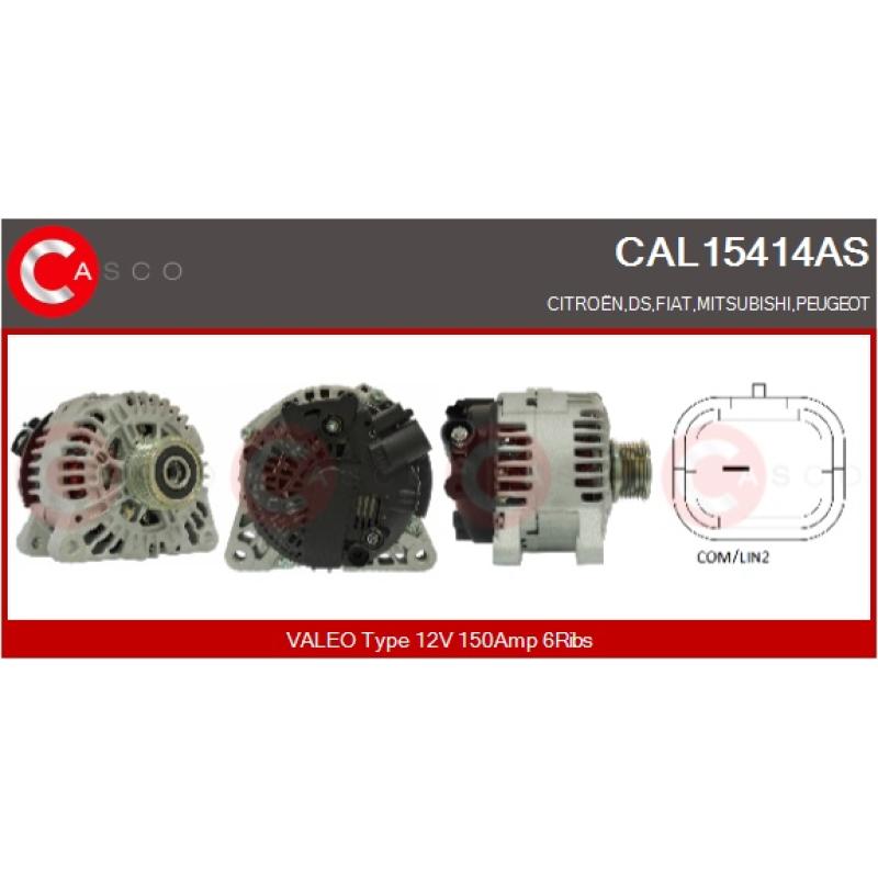Alternateur CASCO CAL15414AS - Visuel 2