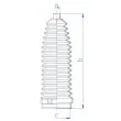 SPIDAN 84257 - Joint-soufflet, direction