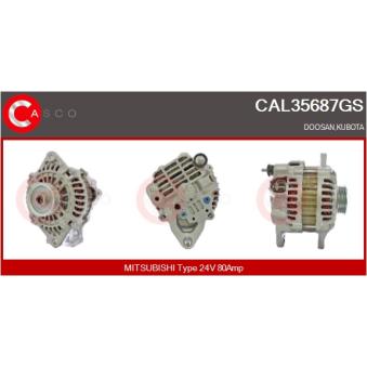 Alternateur CASCO [CAL35687GS]