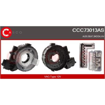 Ressort tournant, Airbag CASCO CCC73013AS pour VOLKSWAGEN PASSAT 1.9 TDI - 90cv