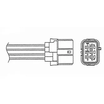 NGK 0025 - Sonde lambda