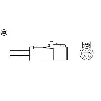 NGK 0040 - Sonde lambda