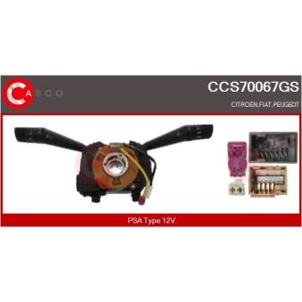 Commutateur de colonne de direction CASCO [CCS70067GS]
