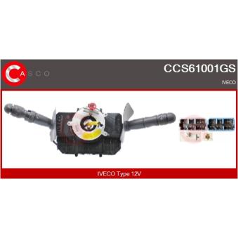 Commutateur de colonne de direction CASCO CCS61001GS pour IVECO DAILY 65 C 15 - 146cv