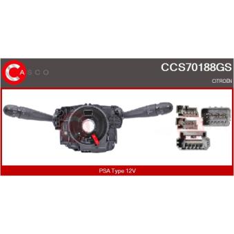 Commutateur de colonne de direction CASCO [CCS70188GS]