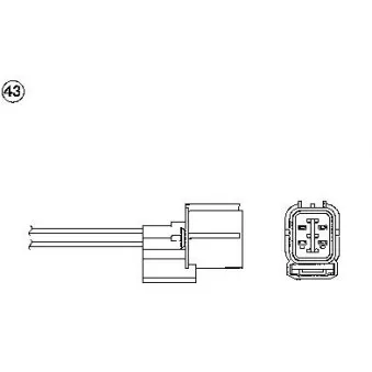 NGK 0212 - Sonde lambda