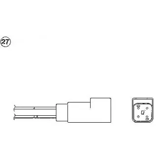 Sonde lambda NGK OEM 93VB9F472AA
