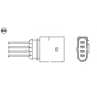 NGK 0281 - Sonde lambda