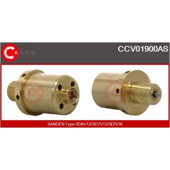 Valve de réglage, compresseur CASCO [CCV01900AS]
