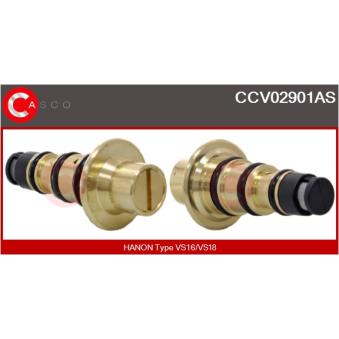 Valve de réglage, compresseur CASCO [CCV02901AS]