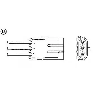 Sonde lambda NGK 0472