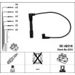 Kit de câbles d'allumage NGK [0518]