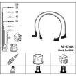 Kit de câbles d'allumage NGK [0542]