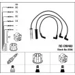 NGK 0594 - Kit de câbles d'allumage