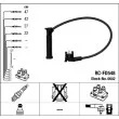 Kit de câbles d'allumage NGK [0642]