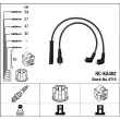 Kit de câbles d'allumage NGK [0715]