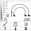 NGK 0742 - Kit de câbles d'allumage