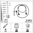 NGK 0751 - Kit de câbles d'allumage