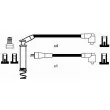 NGK 0806 - Kit de câbles d'allumage