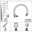 Kit de câbles d'allumage NGK [0904]