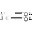 NGK 0907 - Kit de câbles d'allumage