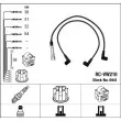 Kit de câbles d'allumage NGK [0941]